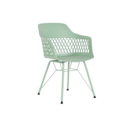 Silla de Comedor DKD Home Decor 57 x 57 x 80,5 cm Verde