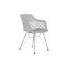 Silla de Comedor DKD Home Decor Gris claro 57 x 57 x 80,5 cm