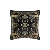 Cojín DKD Home Decor Negro Dorado 45 x 10 x 45 cm Árabe