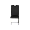 Silla de Comedor DKD Home Decor Negro Metal Poliuretano (59 x 45 x 102 cm)