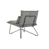 Sillón DKD Home Decor 66 x 78 x 75 cm Negro Gris Metal