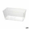 Set de cuencos reutilizables Algon 10 Piezas 9,8 x 4,7 x 4,5 cm (24 Unidades)