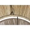 Espejo de pared DKD Home Decor Natural 79 x 4 x 79 cm Bali Jute