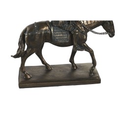 Figura Decorativa DKD Home Decor 20 x 7 x 22 cm Caballo Cobre