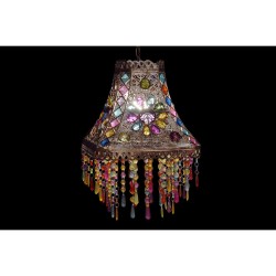 Lámpara de Techo DKD Home Decor Metal Cobre Multicolor 40 W 50 W 28 x 28 x 30 cm