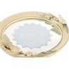 Centro de Mesa DKD Home Decor 24 x 22,6 x 18 cm Beige Mariposas