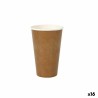 Set de Vasos Algon Desechables papel kraft 15 Piezas 450 ml (16 Unidades)