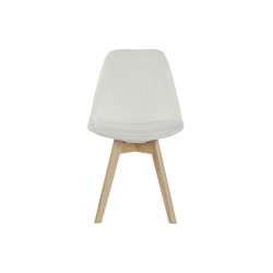 Silla DKD Home Decor Blanco 48 x 56 x 83 cm