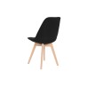 Silla DKD Home Decor Negro 48 x 56 x 83 cm