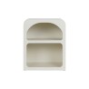 Mesita de Noche DKD Home Decor Blanco Abeto Madera MDF 45 x 40 x 55 cm