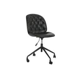 Silla DKD Home Decor Negro Gris oscuro 47,5 x 57,5 x 83 cm