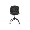 Silla DKD Home Decor Negro Gris oscuro 47,5 x 57,5 x 83 cm