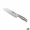 Cuchillo Santoku Quttin Waves 17 cm (4 Unidades)