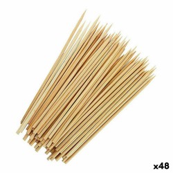 Bandeja de Aperitivos Bidasoa Bambu Marrón Madera 40 x 15,5 x 4,8 cm