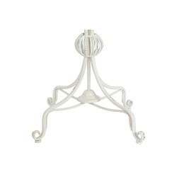 Mesa auxiliar DKD Home Decor 81 x 81 x 81,5 cm Metal Blanco