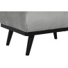 Banqueta DKD Home Decor Negro Gris 70 x 50 x 42 cm