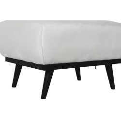 Banqueta DKD Home Decor Blanco Negro 70 x 50 x 42 cm