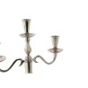 Candelabro DKD Home Decor 30 x 12 x 46 cm Plateado Aluminio Cromado