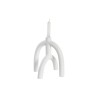 Candelabro DKD Home Decor Scandi 21,5 x 21,5 x 23 cm Blanco Resina