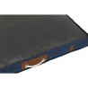 Cama para mascota DKD Home Decor 88 x 68 x 10 cm Azul marino Gris claro 2 Unidades