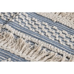 Alfombra DKD Home Decor 230 x 160 x 2 cm Azul Algodón Blanco Boho