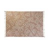 Alfombra DKD Home Decor Rosa Terracota Blanco Flecos Urbano (160 x 230 x 1 cm)