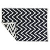 Alfombra DKD Home Decor Zig-zag Bicolor Urbano (120 x 180 x 1 cm)