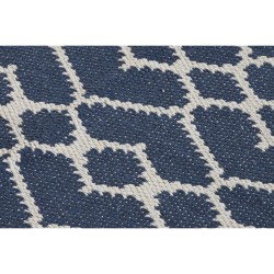 Alfombra DKD Home Decor Azul Blanco Árabe (120 x 180 x 1 cm)