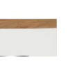 Espejo de pared DKD Home Decor Blanco Marrón Acacia Madera de mango Urbano 90 x 1,5 x 113 cm