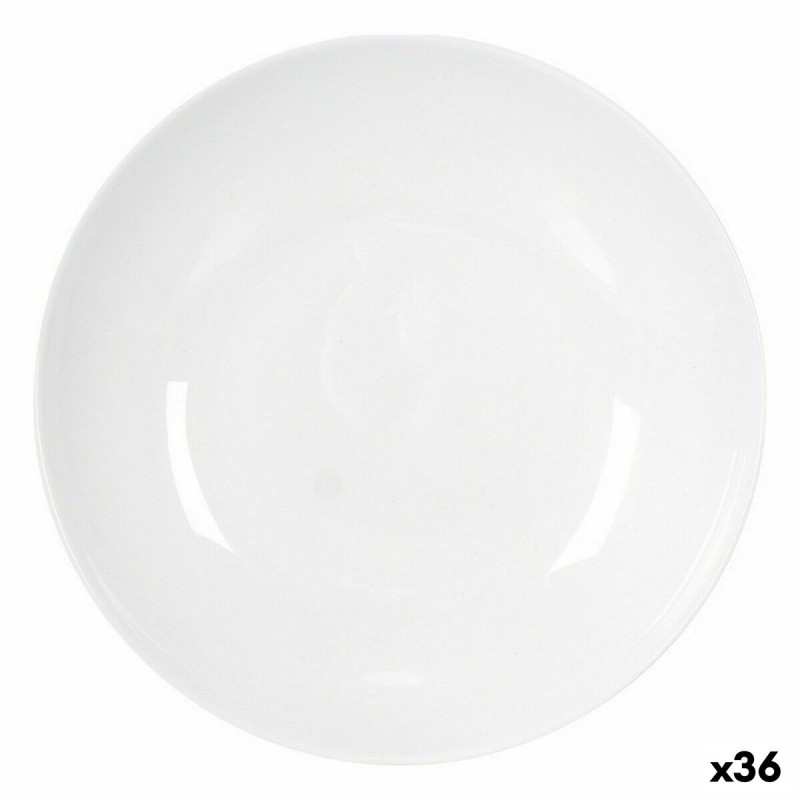 Plato Hondo La Mediterru00e1nea Whom u00d8 23 cm (36 Unidades)