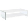 Mesa de Centro DKD Home Decor Cristal Madera MDF 130 x 65 x 35,5 cm