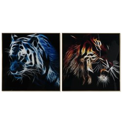 Cuadro DKD Home Decor Tigre...