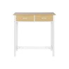 Conjunto de Mesa con 2 Sillas DKD Home Decor Metal Madera MDF 80 x 50 x 84 cm