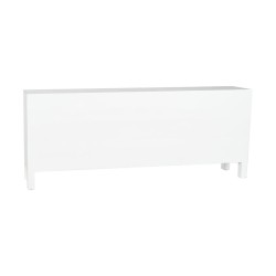 Mueble de TV DKD Home Decor Blanco Natural Abeto Madera MDF 130 x 24 x 51 cm