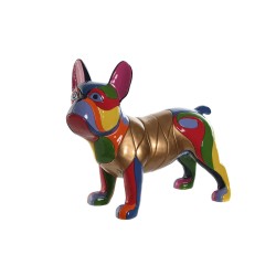 Figura Decorativa Home ESPRIT Multicolor Perro 44 x 19 x 35,5 cm