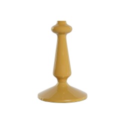 Candelabro Home ESPRIT Mostaza Terracota Aluminio 10 x 10 x 32 cm (2 Unidades)