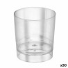 Set de Vasos de Chupito Algon Reutilizable Transparente 10 Piezas 35 ml (50 Unidades)