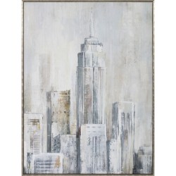 Cuadro Home ESPRIT Nueva York Loft 60 x 2,4 x 80 cm (2 Unidades)