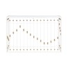 Consola Home ESPRIT Blanco Dorado Espejo 120 x 40 x 80 cm