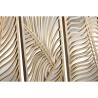 Decoración de Pared Home ESPRIT Dorado Hoja de planta 72 x 1,5 x 68 cm