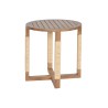 Mesa auxiliar Home ESPRIT Natural Abeto Madera MDF 48 x 48 x 50,5 cm