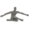 Figura Decorativa Home ESPRIT Gris 57 x 19,5 x 26,8 cm