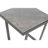 Mesa auxiliar Home ESPRIT Gris Metal 51 x 51 x 53 cm