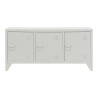 Mueble de TV Home ESPRIT Blanco Metal 120 x 40 x 58 cm