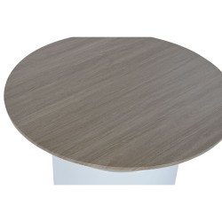 Mesa de Centro Home ESPRIT Metal Madera MDF 80 x 80 x 42 cm