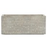 Jardinera Home ESPRIT Beige Fibra de Vidrio Magnesio 74,5 x 37,5 x 37,5 cm