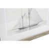 Cuadro Home ESPRIT Velero 60 x 2 x 50 cm (4 Unidades)