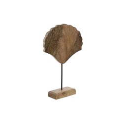 Figura Decorativa Home ESPRIT Blanco Natural Concha Mediterráneo 17 x 5 x 29 cm