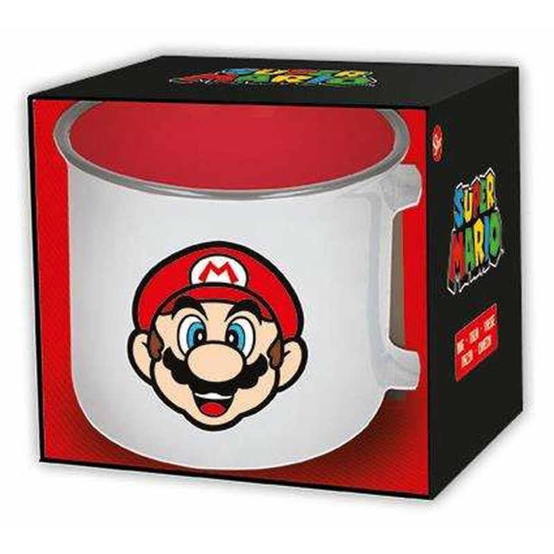 Taza Super Mario Caja De Regalo Ceru00e1mica