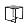 Conjunto de Mesa con 2 Sillas Home ESPRIT Negro Acero 59 x 61,5 x 74 cm